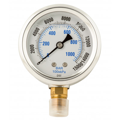 BVA Hydraulics Hand Pump P1000, Pressure Gauge & Hydraulic Hose Combo Kit 10,000 psi - Image 6