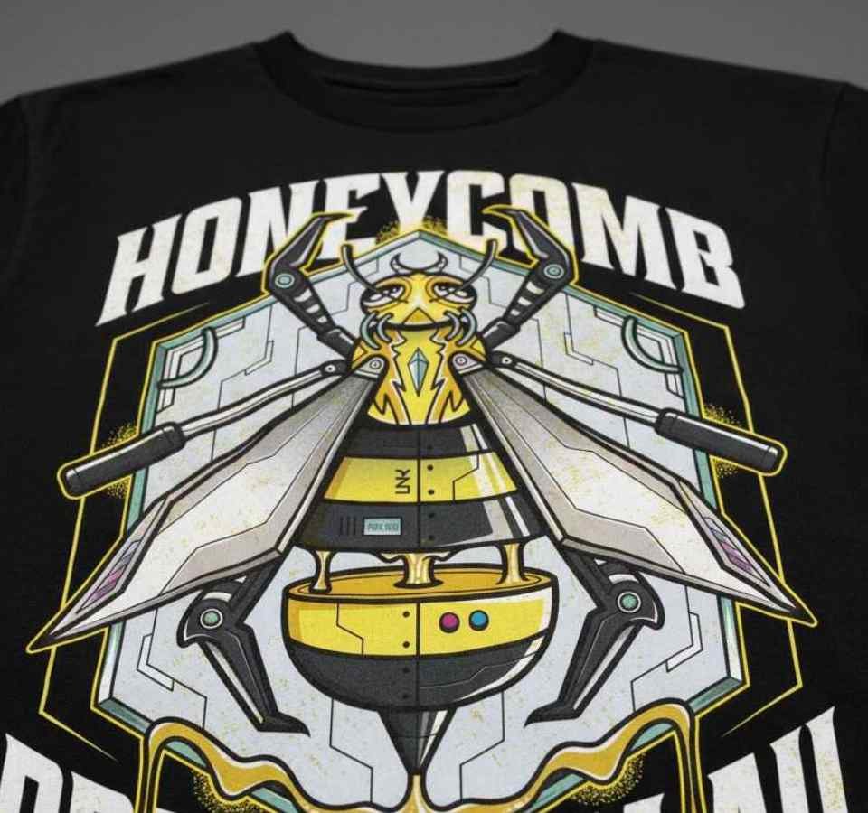 Honeycomb T-shirt HC7ton Press