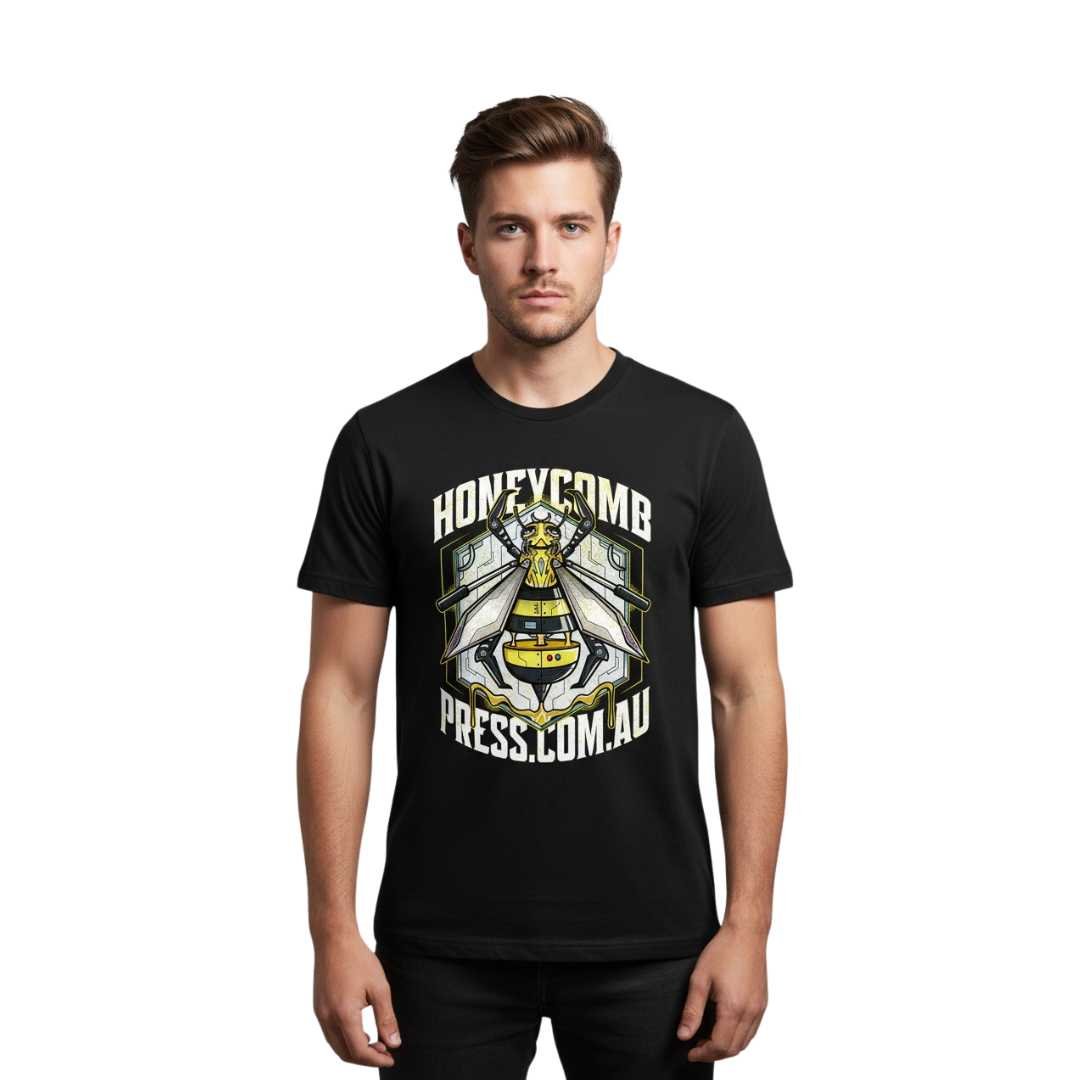 Untitled design (11) Honeycomb Press T shirt